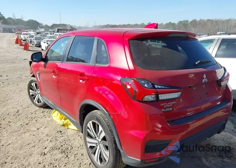 2020 Mitsubishi Outlander Sport 2.0 Se from USA, damaged, VIN JA4AP4AU8LU002336